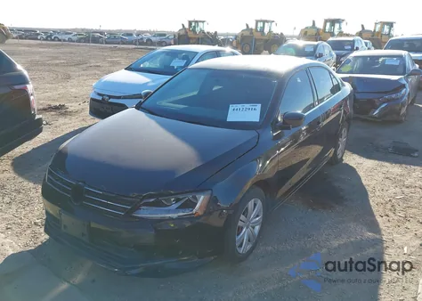2017 Volkswagen Jetta 1.4T S из США, поврежденный, VIN 3VW167AJ8HM299858